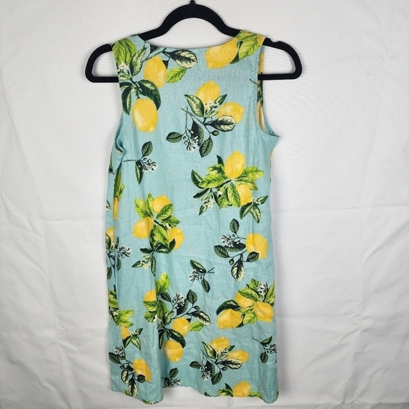 J. Jill Love Linen NWT Relaxed Comfy and Adorable Linen A-Line Dress Size XSP - Picture 3 of 7